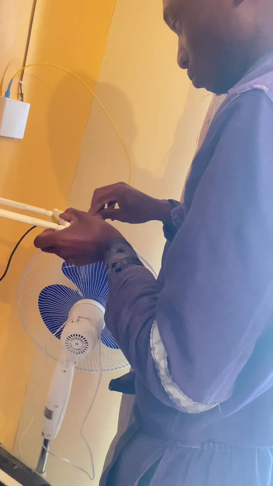 Duara Fiber technicians: The last mile